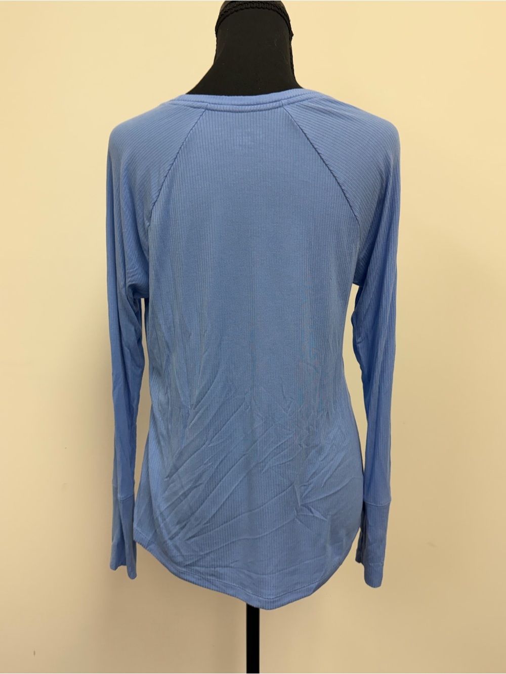 aerie Ribbed Long Sleeve Top - Picture 3 of 7